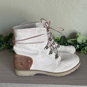 The North Face Women's Ballard Lace II Suede Waterproof Boots Size 9.5